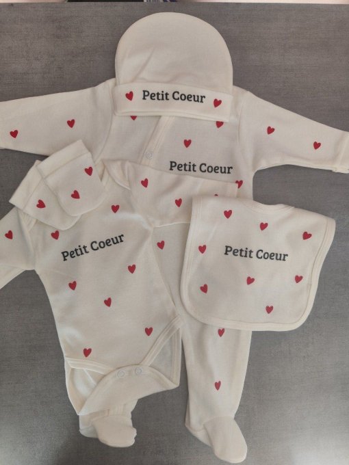 Pyjama 5 pièces coton 