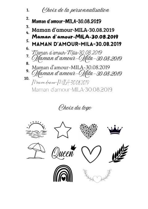 Trousse "Message "