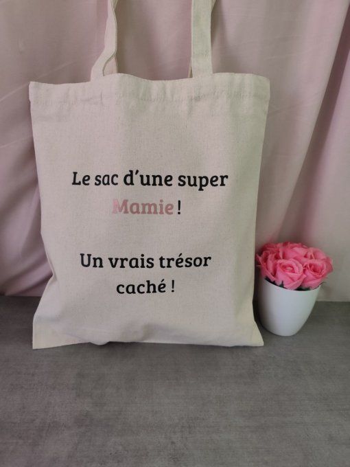 Tote bag "Le sac d'une super"