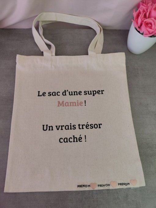 Tote bag "Le sac d'une super"